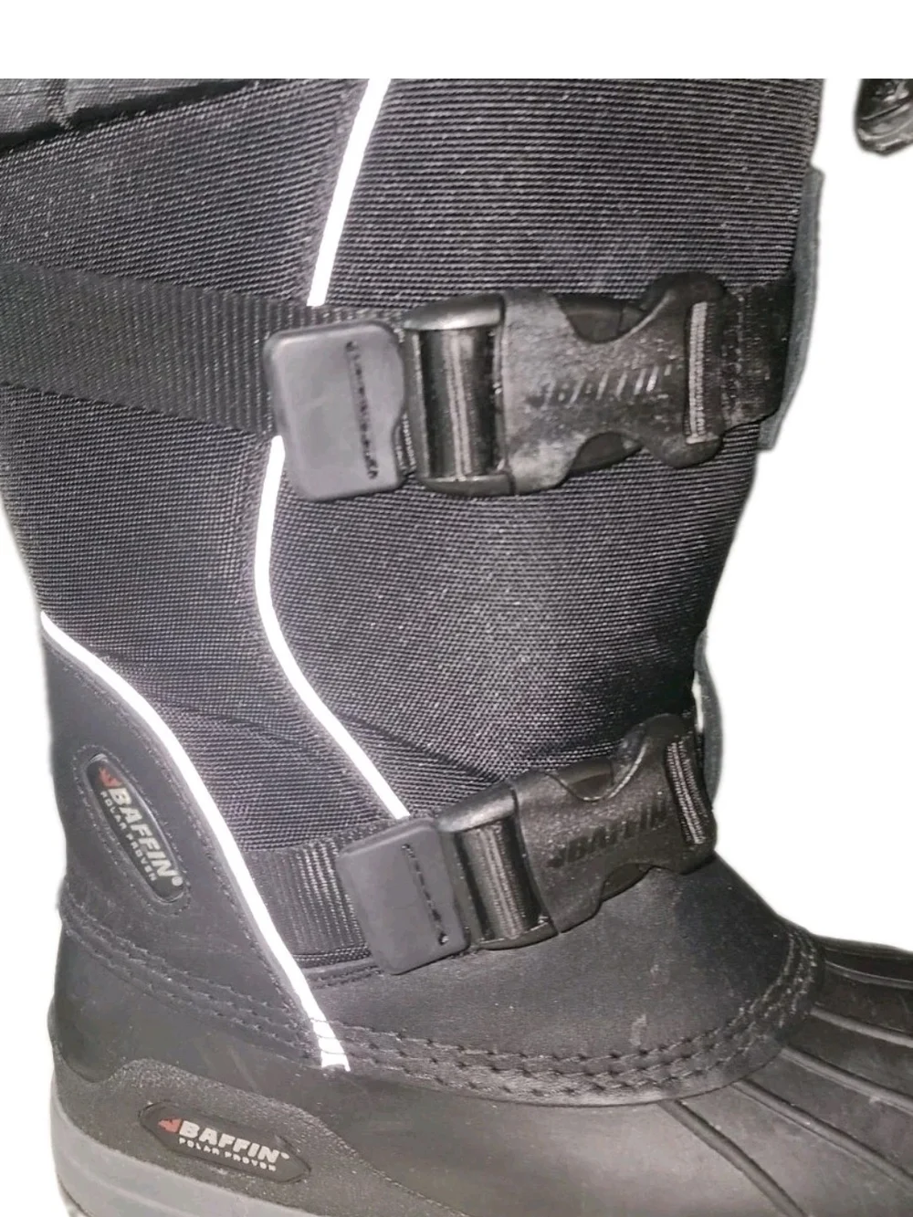 Baffin Impact Womens Boots Size 7 Arctic Snow Ice Fishing -148°F Black 4010-0048